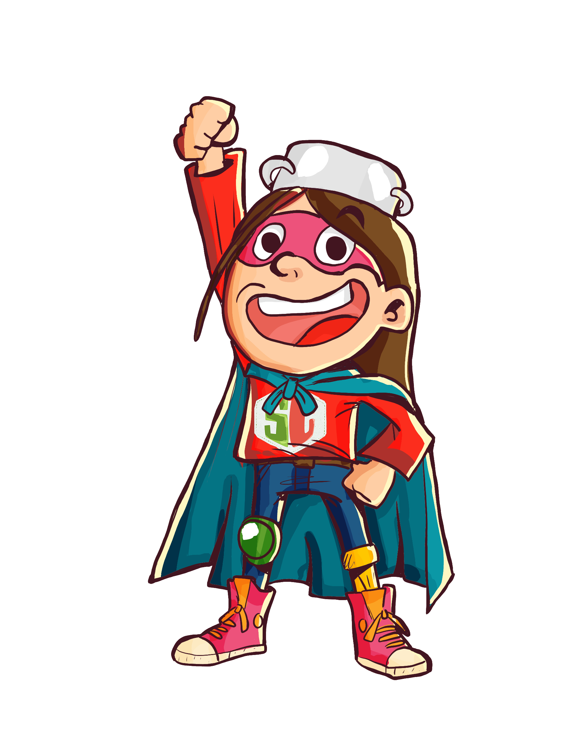 Niña supercircular