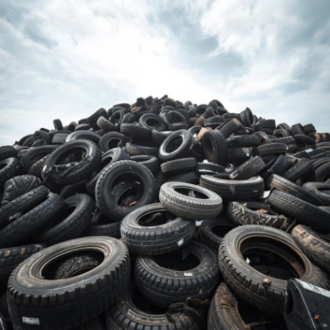 son muchos los neumaticos con los que no se sabe qué hacer y es un gran problema por su contenido en materias contaminantes que hacen dificil su recuperación