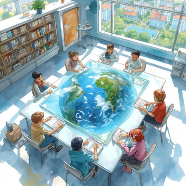 la colaboración desde las aulas