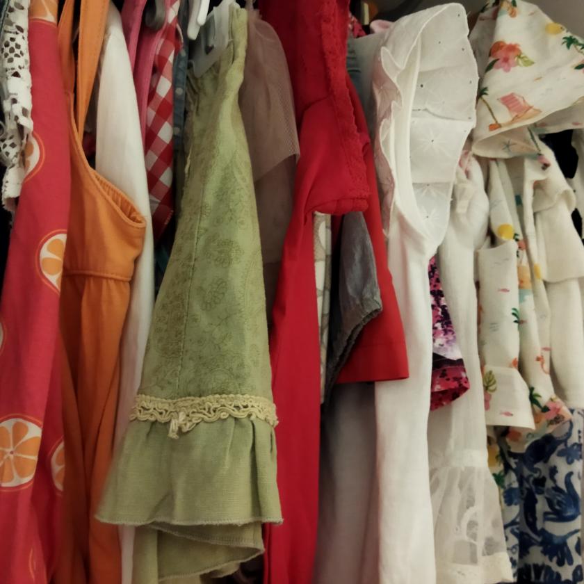 ropa colgada